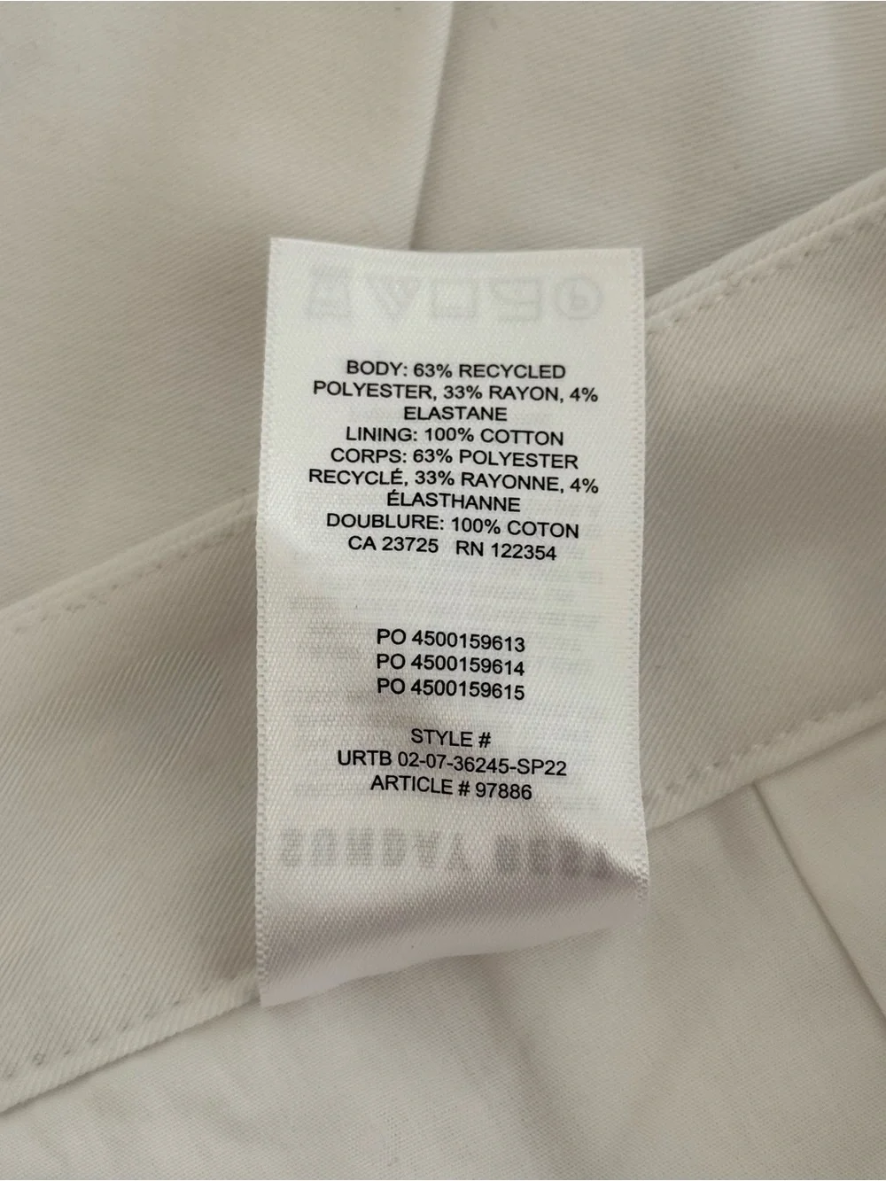 Aritzia. Sun-deh White Pleated Mini Tennis Skirt. US 4 size, true to size. New.